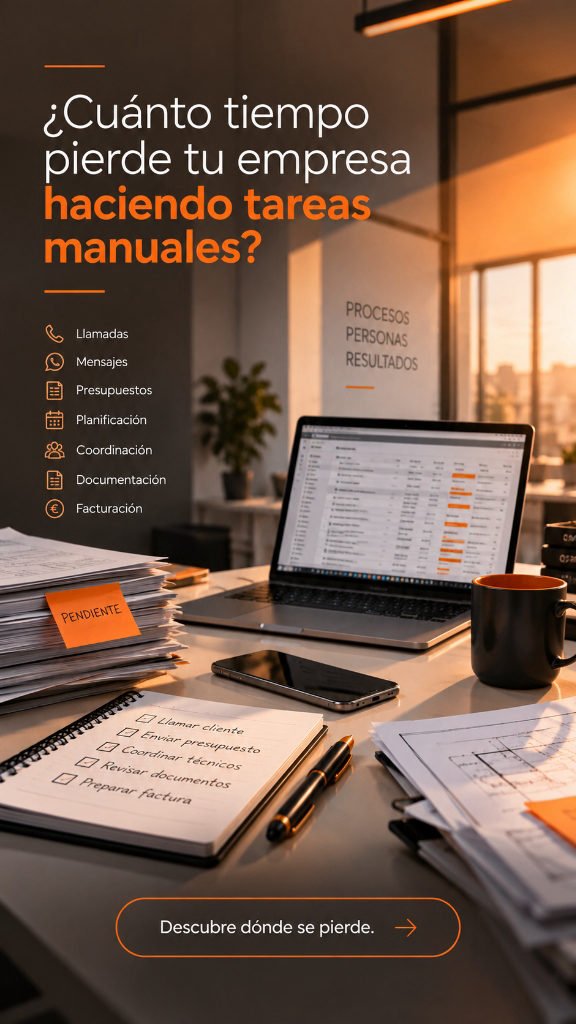 Tareas manuales y presupuestos en mantenimiento