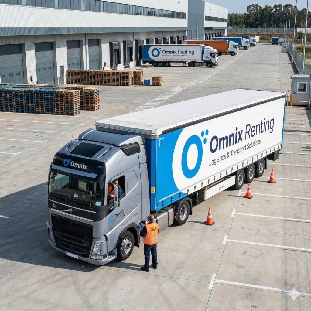 Renting de bienes de equipo para transportes camiones trailer, tractoras, remolques.